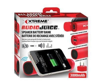 AudioJuice Spk BatteryBnk Red For Sale