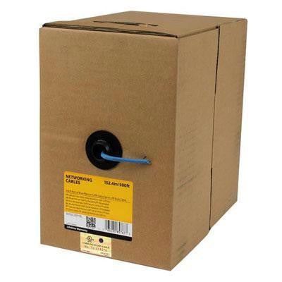 500ft Blue CMP Cat5e Bulk Cbl For Cheap