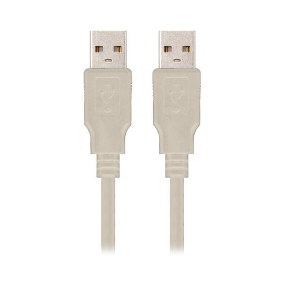 Usb 2.0-Kabel Nanocable 10.01.0303 Beige (2 M) Online Hot Sale