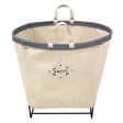 Canvas Round Carry Basket - 3 Bu Online Hot Sale