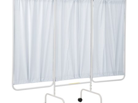 Mobile Three Panel Privacy Screen For Discount