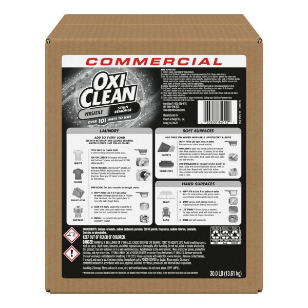 Oxi Clean 30lb Box For Cheap