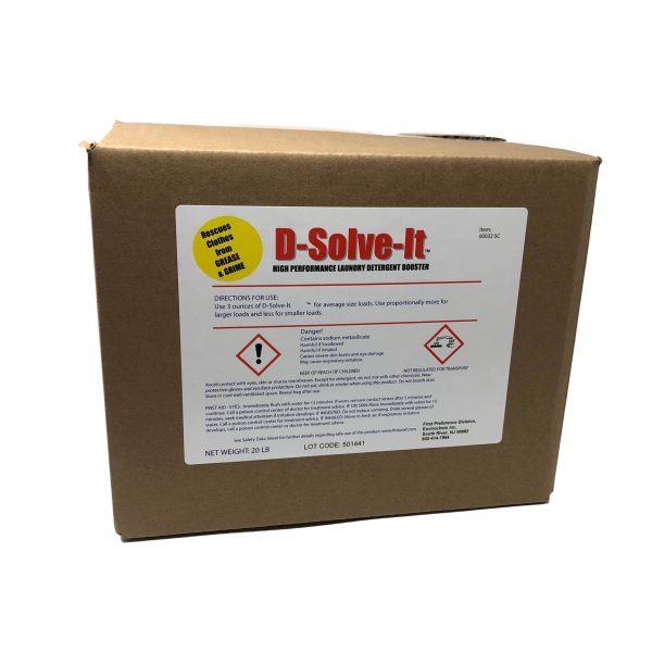 D-Solve-It Laundry Detergent Booster - 20lbs Hot on Sale