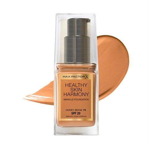 Max Factor Healthy Skin Harmony Miracle Foundation Nr 79 Honey Beige 30Ml For Cheap