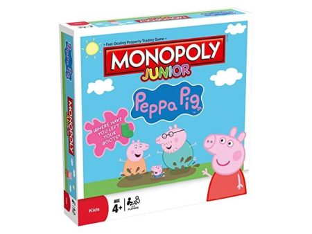 Peppa Pig   Gurli Pig - Monopoly Junior - På Engelska Discount