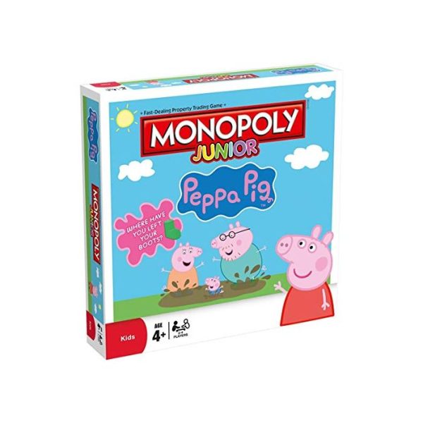 Peppa Pig   Gurli Pig - Monopoly Junior - På Engelska Discount