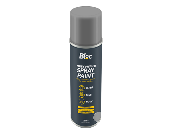 Bloc - Sprayfärg 250Ml Primer - Grå Online now