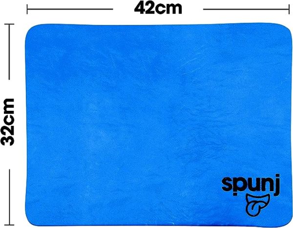 Spunj Duk Med Ultra Absorberande 30X40Cm - Blå Online Hot Sale