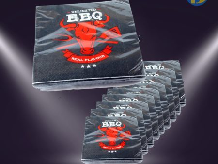 Bbq Unlimited - 10-Pack Servetter 16,5X16,5 Cm 2-Lagers Online