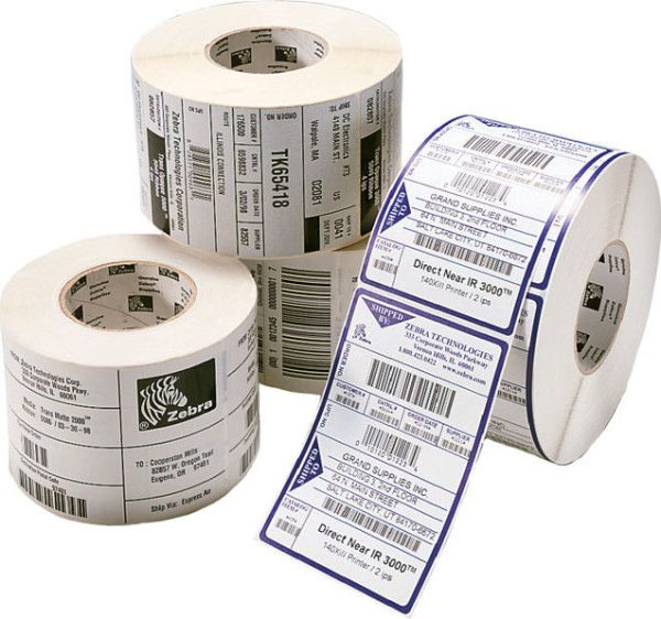 Label roll  102 x 38mmZebra Online